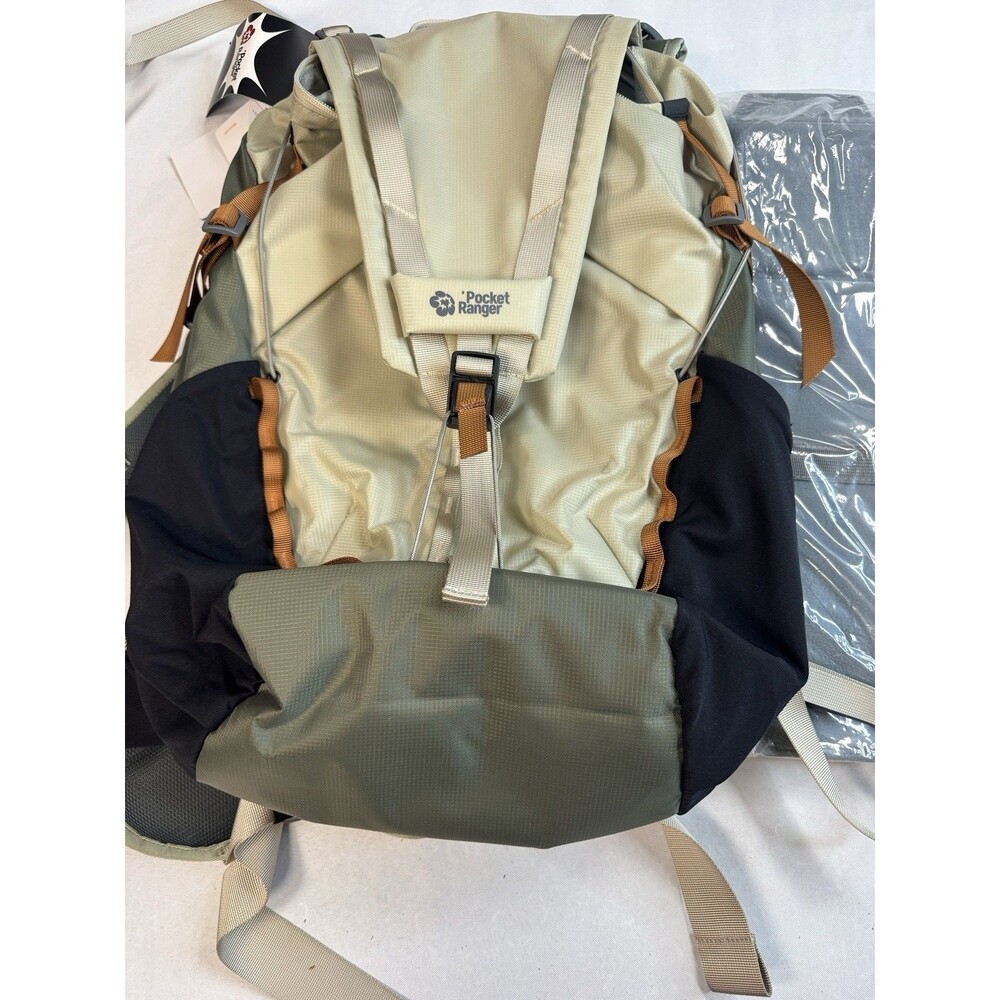 VSGO Pocket Ranger PR02 Outdoor Camera Bag 25L Expandable Off-White Green NEW